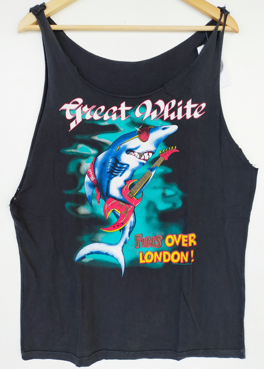 T-shirt Great White 1987