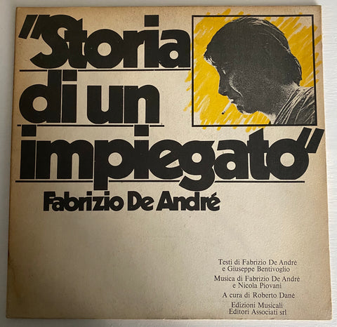 LP FABRIZIO DE ANDRÉ- STORIA DI UN IMPIEGATO 1973