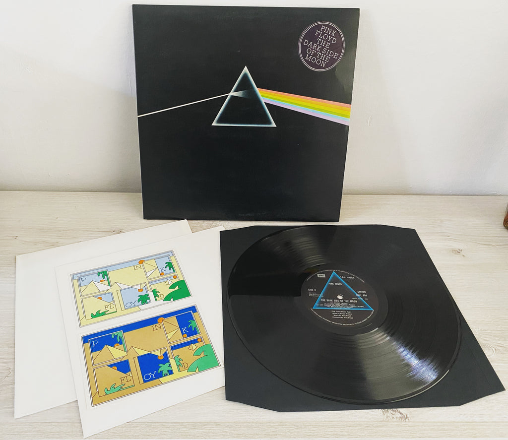 LP PINK FLOYD - THE DARK SIDE OF THE MOON UK PRESS 1973 – recycle