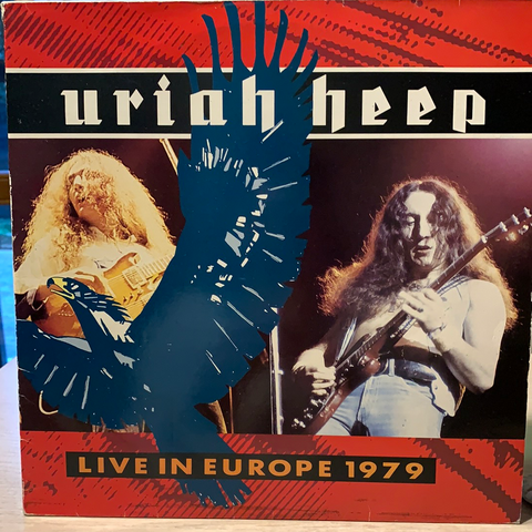 LP LIVE IN EUROPE 1979 - URIAH HEEP