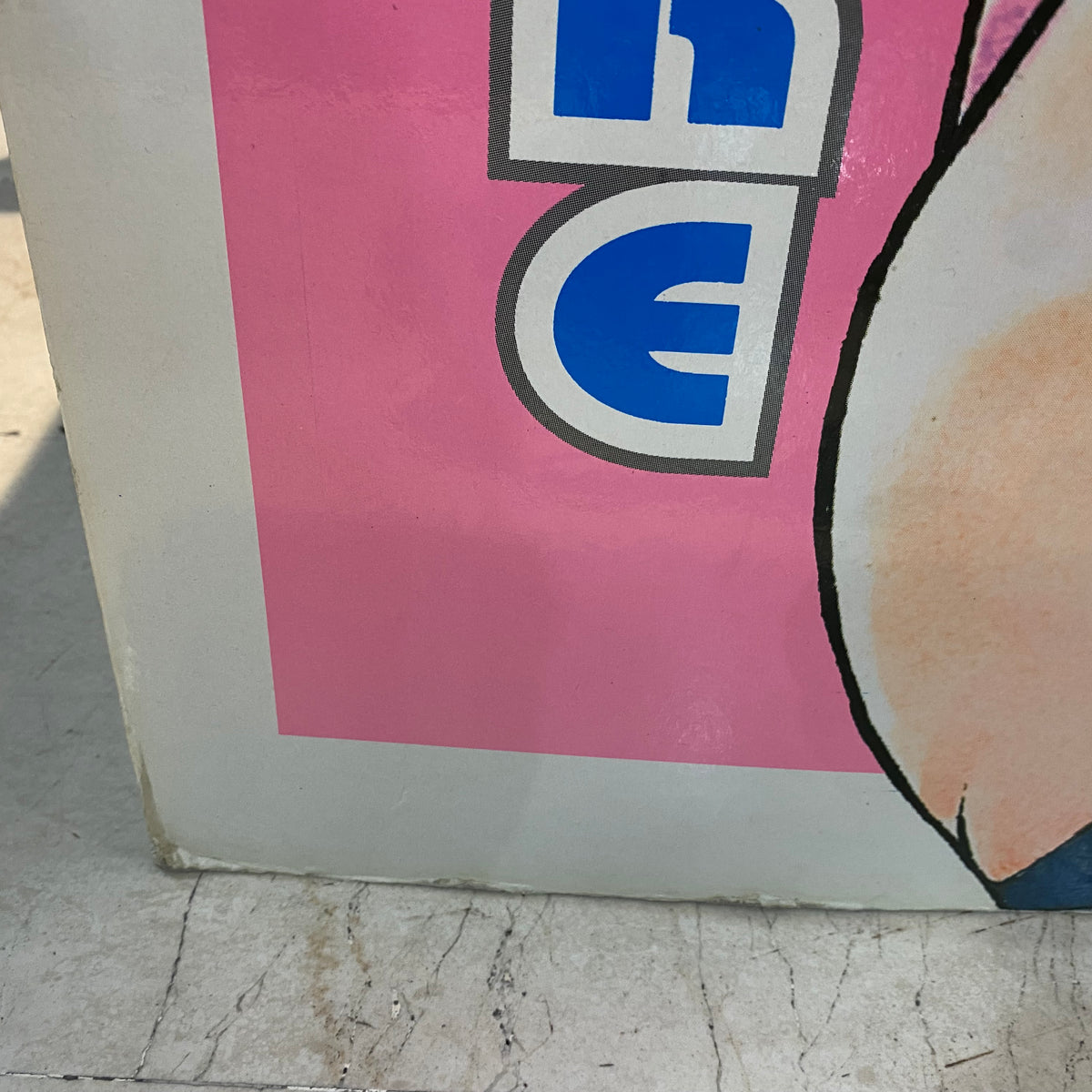 LA CLINICA DELL'AMORE CARTELLONE PUBBLICITARIO ORIGINAL 1993