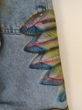 Jeans Handprint Lakota Tribute