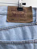 Jeans Levis 80’s USA Patchwork Trouble Garage