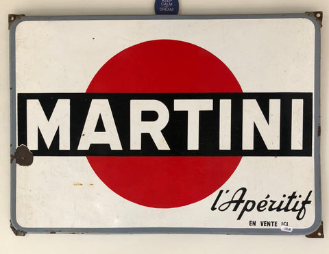 Insegna Martini 50's