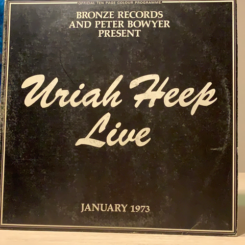 LP URIAH KEEP LIVE (January 1973) - URIAH HEEP