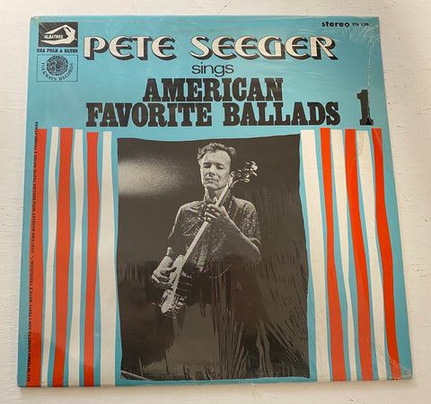 LP PETE SEEGER SINGS AMERICAN FAVORITE BALLADS 1 VPA 8198 ALBATROS