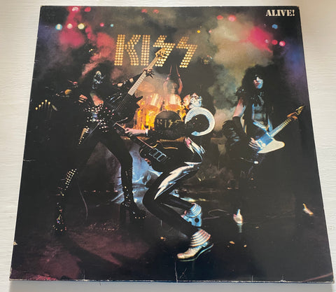 LP KISS - ALIVE 2 LP CASABLANCA 1975 GLAM ROCK