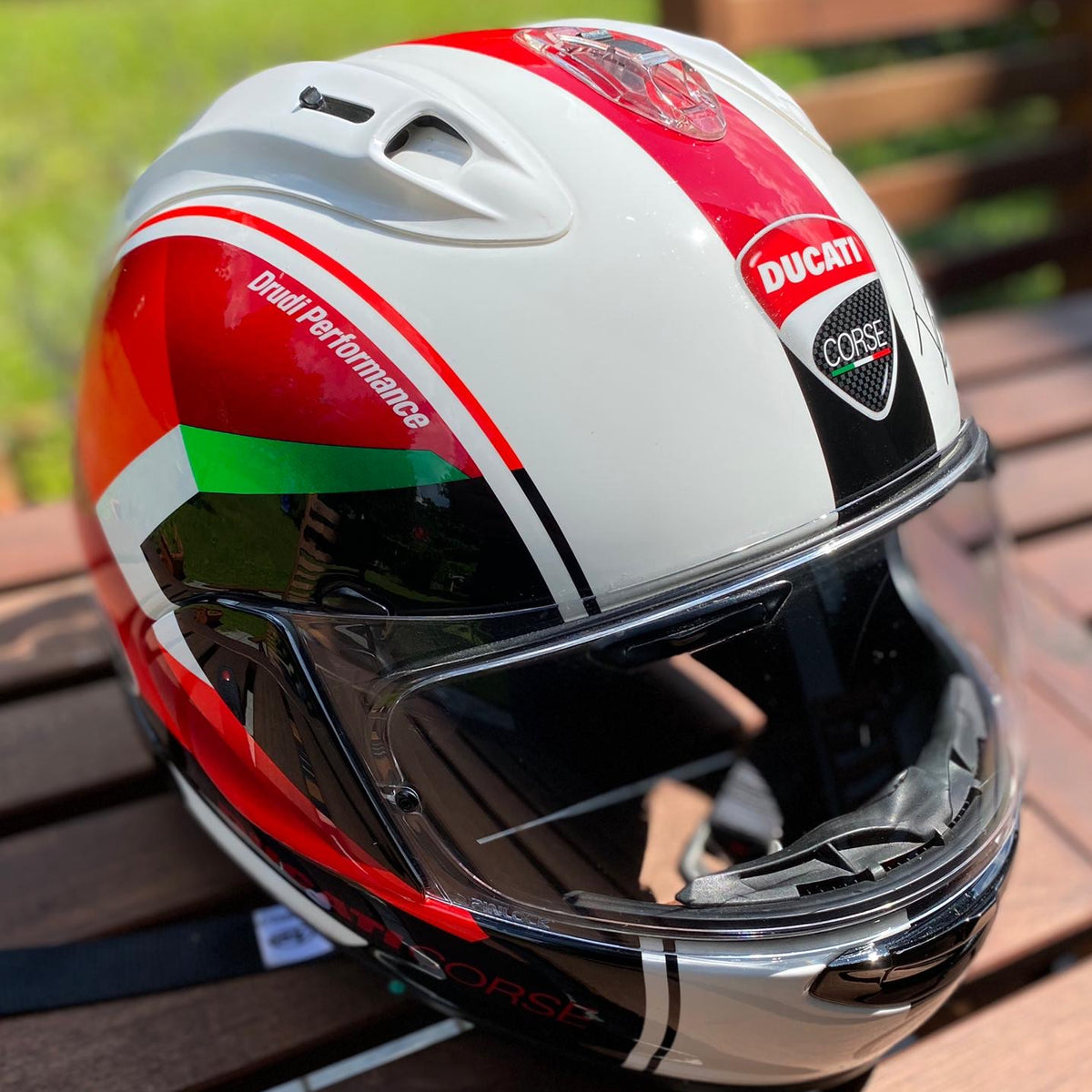 Casco Arai GP MUGELLO SIGNED Dovizioso