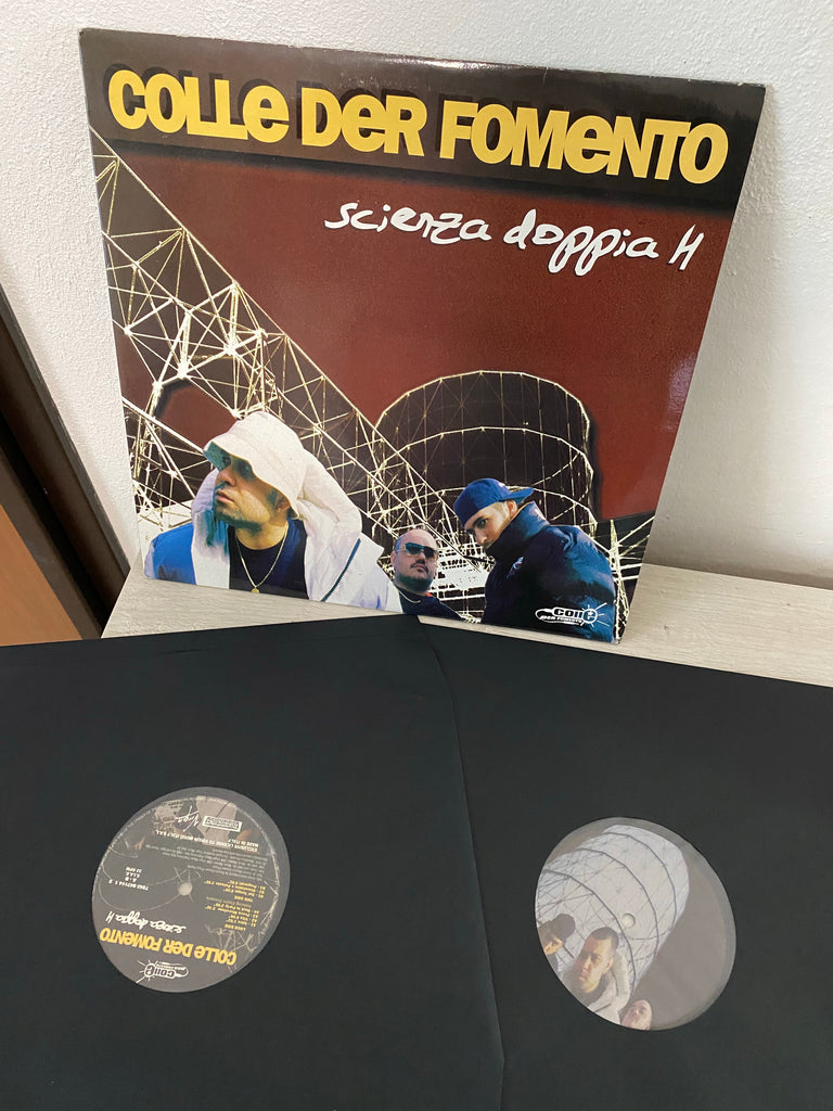 LP RAP HIP POP ITALIANO Colle Der Fomento ‎– Scienza Doppia H – recycle  garage