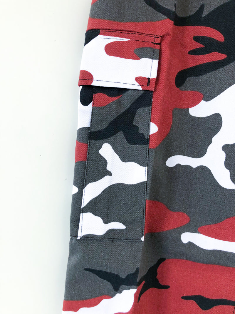 US Red Camo BDU Ranger Field Pants