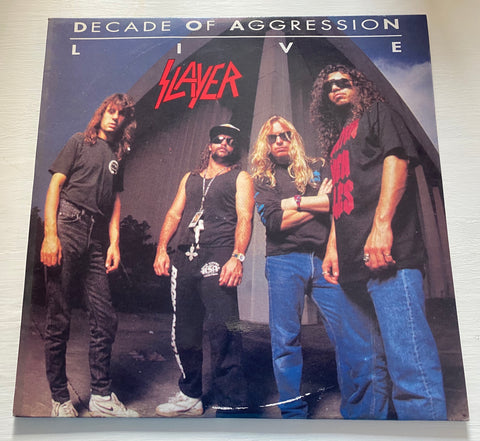 LP SLAYER DECADE OF AGGRESSION ANNO 1991 2 LP