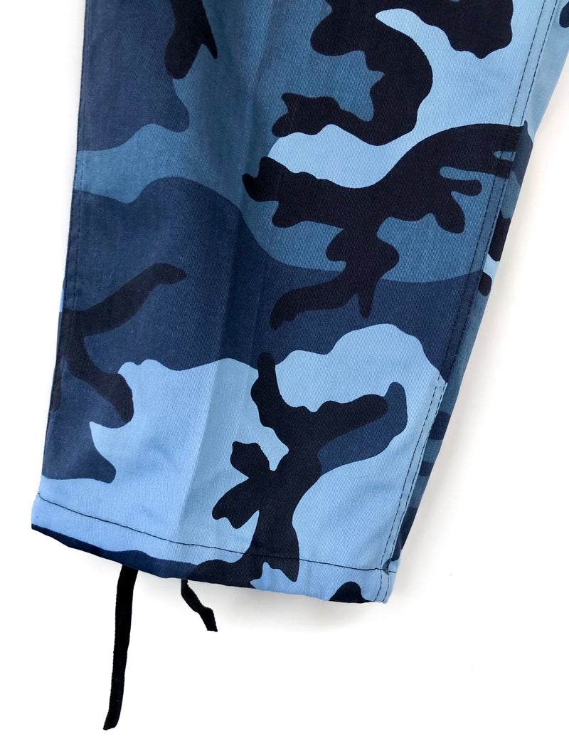 US Blue Camo BDU Ranger Field Pants