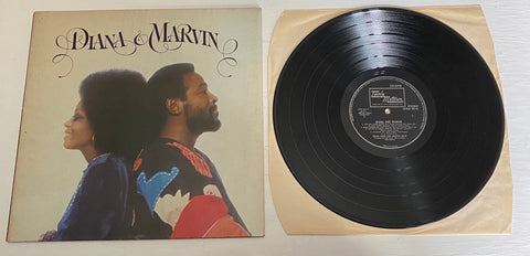 LP DIANA ROSS AND MARVIN GAYE -DIANA AND MARVIN TAMLA MOTOWN STMA 8015 ANNO 1973 UK PRESS